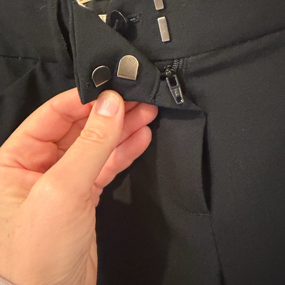 Theory Black Women's Dress Pants - Picture 3 of 5